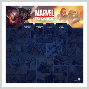 Fantasy Flight Games Living Card Games Marvel Champions LCG - 1-4 Player Game Mat