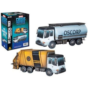 Fantasy Flight Games Miniatures Marvel Crisis Protocol Miniatures Game - Garbage Truck/Chem Truck Terrain Expansion