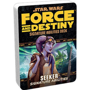 Fantasy Flight Games Roleplaying Games Star Wars - Force and Destiny Seeker Signature Abilities Deck