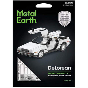 Fascinations Construction Puzzles Metal Earth - Delorean