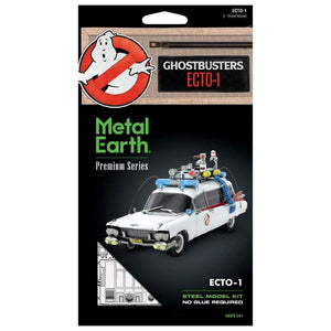 Fascinations Construction Puzzles Metal Earth - Iconx - Ecto 1 Ghostbusters