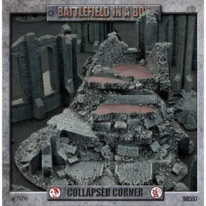 Gale Force Nine Miniatures Gothic Battlefields - Collapsed Corner (Battlefield in a Box)