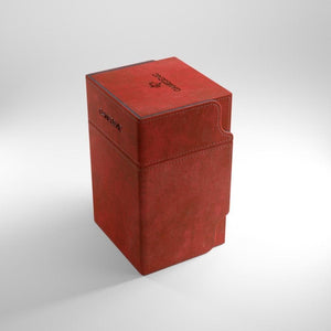 Gamegenic Trading Card Games Deck Box - Gamegenic Watchtower 100+ Convertible Red
