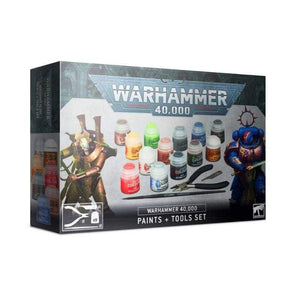 Games Workshop Hobby Warhammer 40,000 Paints + Tools (9th Edition)