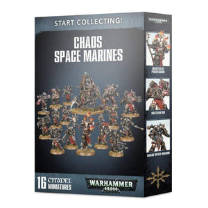 Games Workshop Miniatures 40K - Start Collecting! Chaos Space Marines (Boxed)