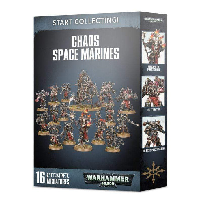 40K - Start Collecting! Chaos Space Marines (Boxed)