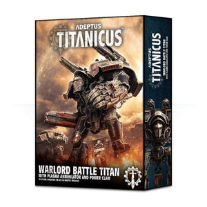 Games Workshop Miniatures Adeptus Titanicus - Warlord Battle Titan W/ Plasma Annihilator and Power Claw (Boxed)