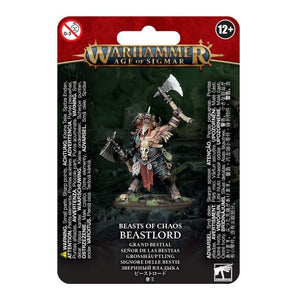 Games Workshop Miniatures Age of Sigmar -  Beasts Of Chaos - Beastlord (04/02 release)