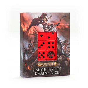 Games Workshop Miniatures Age of Sigmar - Daughters Of Khaine - Dice Set