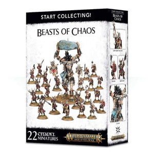 Games Workshop Miniatures Age of Sigmar - Start Collecting! Beasts of Chaos  (Boxed)