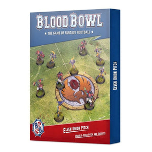 Games Workshop Miniatures Blood Bowl - Elven Union Pitch & Dugouts (20/08 release)