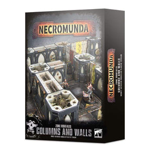Games Workshop Miniatures Necromunda - Scenery - Zone Mortalis Columns & Walls