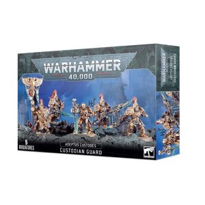 Games Workshop Miniatures Warhammer 40K - Adeptus Custodes - Custodian Guard (Boxed)