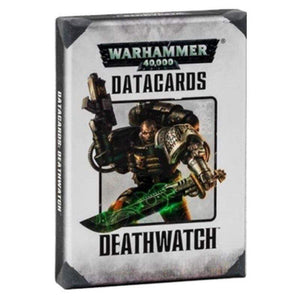 Games Workshop Miniatures Warhammer 40k - Deathwatch Datacards (old)