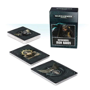 Games Workshop Miniatures Warhammer 40K - Iron Hands - Datacards
