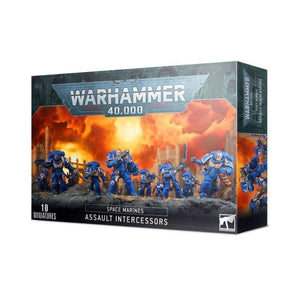 Games Workshop Miniatures Warhammer 40k - Space Marines - Assault Intercessors (Boxed)