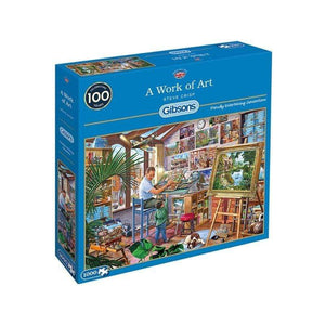Gibsons Jigsaws A Work Of Art (1000pc) Gibsons
