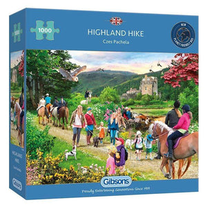 Gibsons Jigsaws Highland Hike (1000pc) Gibsons