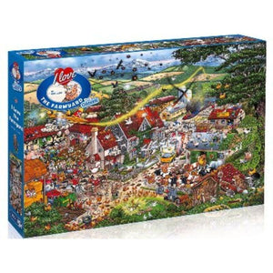 Gibsons Jigsaws I Love The Farmyard (1000pc) Gibsons