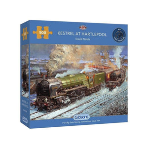 Gibsons Jigsaws Kestrel at Hartlepool (500pc) Gibsons