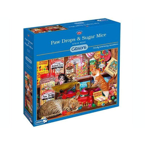 Gibsons Jigsaws Paw Drops And Sugar Mice (1000pc) Gibsons