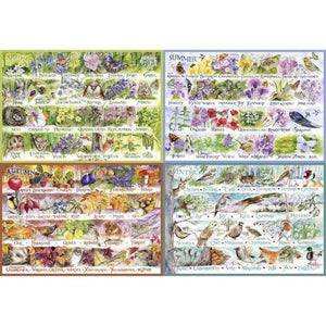 Gibsons Jigsaws Woodland Seasons (2000pc) Gibsons