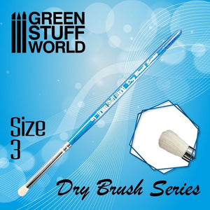 Greenstuff World Hobby GSW - Blue Series Dry Brush - Size 3