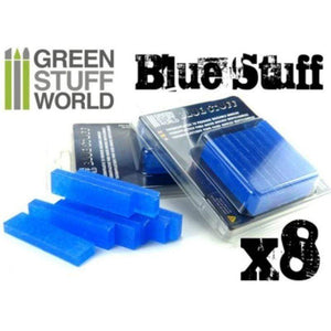Greenstuff World Hobby GSW - Blue Stuff Reuseable Mold Making Putty (8 Bars)