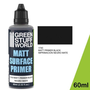 Greenstuff World Hobby GSW - Matt Surface Primer Black 60ml