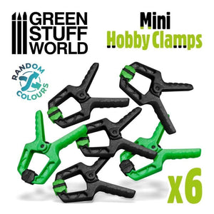 Greenstuff World Hobby GSW - Mini Hobby Clamps (X6)