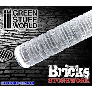 Greenstuff World Hobby GSW - Rolling Pin - Bricks