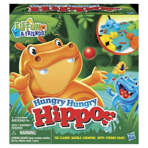 Hasbro Board & Card Games Hungry Hungry Hippos