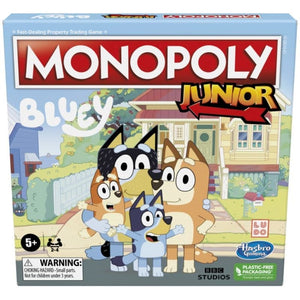 Hasbro Board & Card Games Monopoly Junior - Bluey