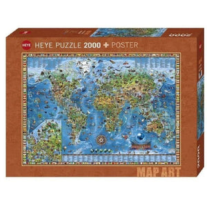 Heye Jigsaws Amazing World (2000pc) Heye