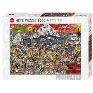 Heye Jigsaws British Music - Mishmash (2000pc) Heye