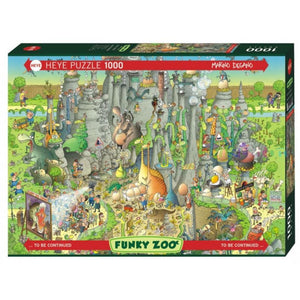 Heye Jigsaws Jurassic Habitat (1000pc) Heye