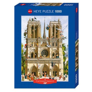 Heye Jigsaws Loup - Vive Notra Dame! (1000pc) Heye