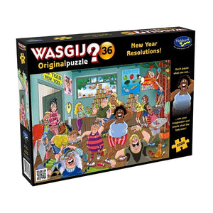 Holdson Jigsaws Wasgij? Original Puzzle 36 - New Year Resolutions (1000pc)