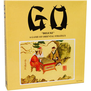 John Hansen Co Classic Games I-Go Set - Deluxe with Solid Wood Playing Board (Boxed)