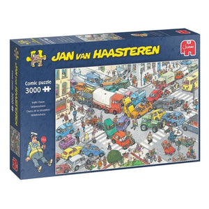 Jumbo Jigsaws Traffic Chaos - Jan Van Haasteren (3000pc)