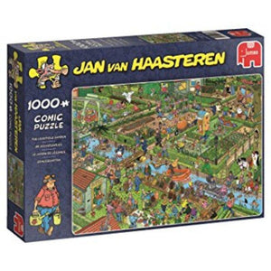 Jumbo Jigsaws Vegetable Garden - Jan Van Haasteren (1000pc)