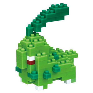 Kawada Construction Puzzles Nanoblock Pokemon - Chikorita (Bagged)
