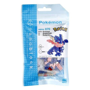 Kawada Construction Puzzles Nanoblock Pokemon - Greninja (Bagged)