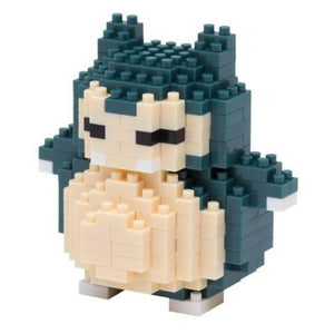 Kawada Construction Puzzles Nanoblock Pokemon - Snorlax (Bagged)