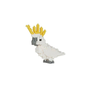 Kawada Construction Puzzles Nanoblock - Sulphur-Crested Cockatoo (bagged)