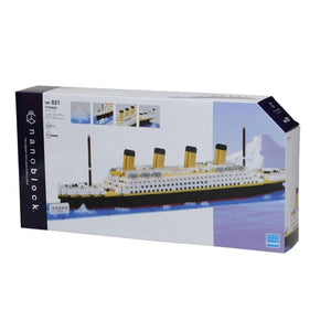 Kawada Construction Puzzles Nanoblock Titanic Deluxe