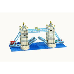 Kawada Construction Puzzles Nanoblock - Tower Bridge Deluxe (Boxed)
