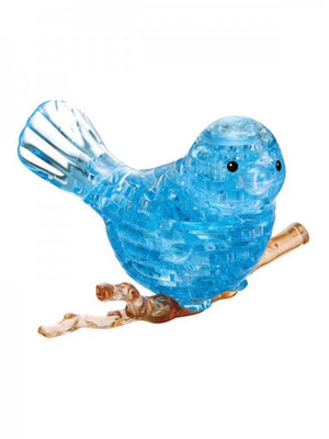 Kinato Construction Puzzles Crystal Puzzle - Blue Bird (48pc)