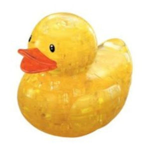 Kinato Construction Puzzles Crystal Puzzle - Rubber Duck (44pc)