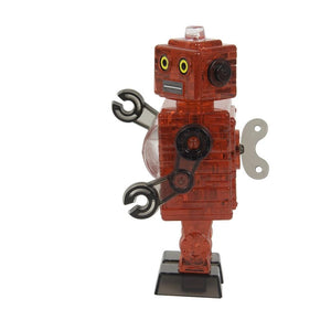 Kinato Construction Puzzles Crystal Puzzle - Tin Robot (39pc)